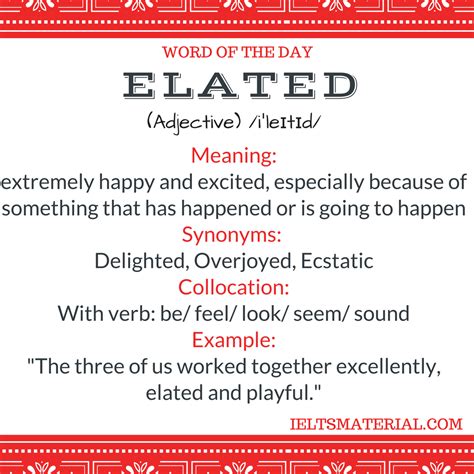 elate definition.